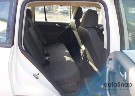 2014 Volkswagen Tiguan S из США, поврежденный, VIN WVGBV3AX7EW596246